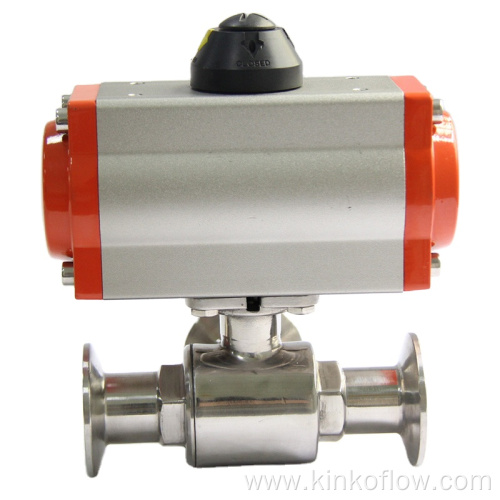 CF8 Pneumatic sanitary quick 2-way ball valve